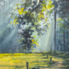Malkurs Ölmalerei, Waldlichtung